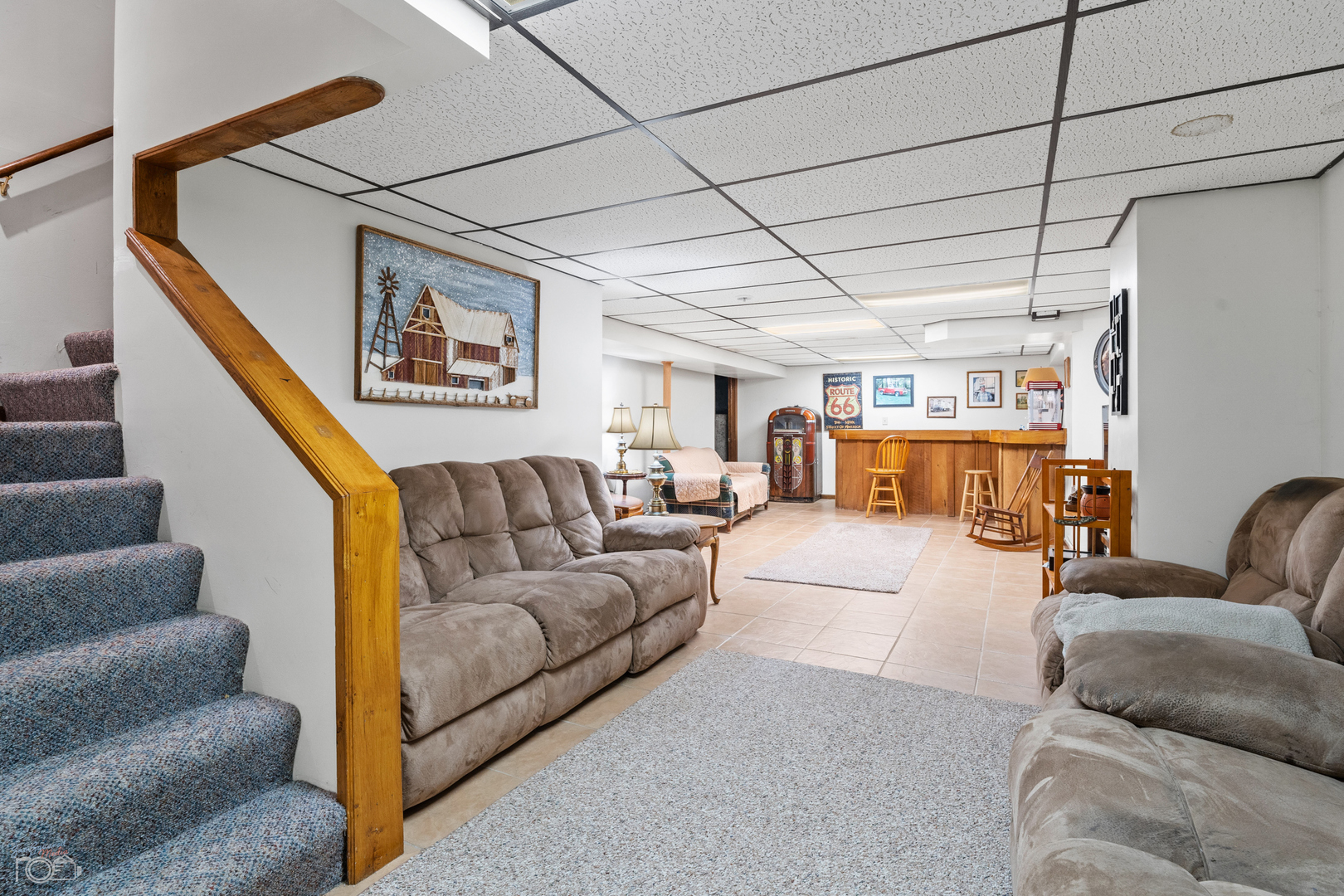 16015 West Baker Road Manhattan, IL 60442 - Photo 56 of 66 a living room with furniture and a couch
