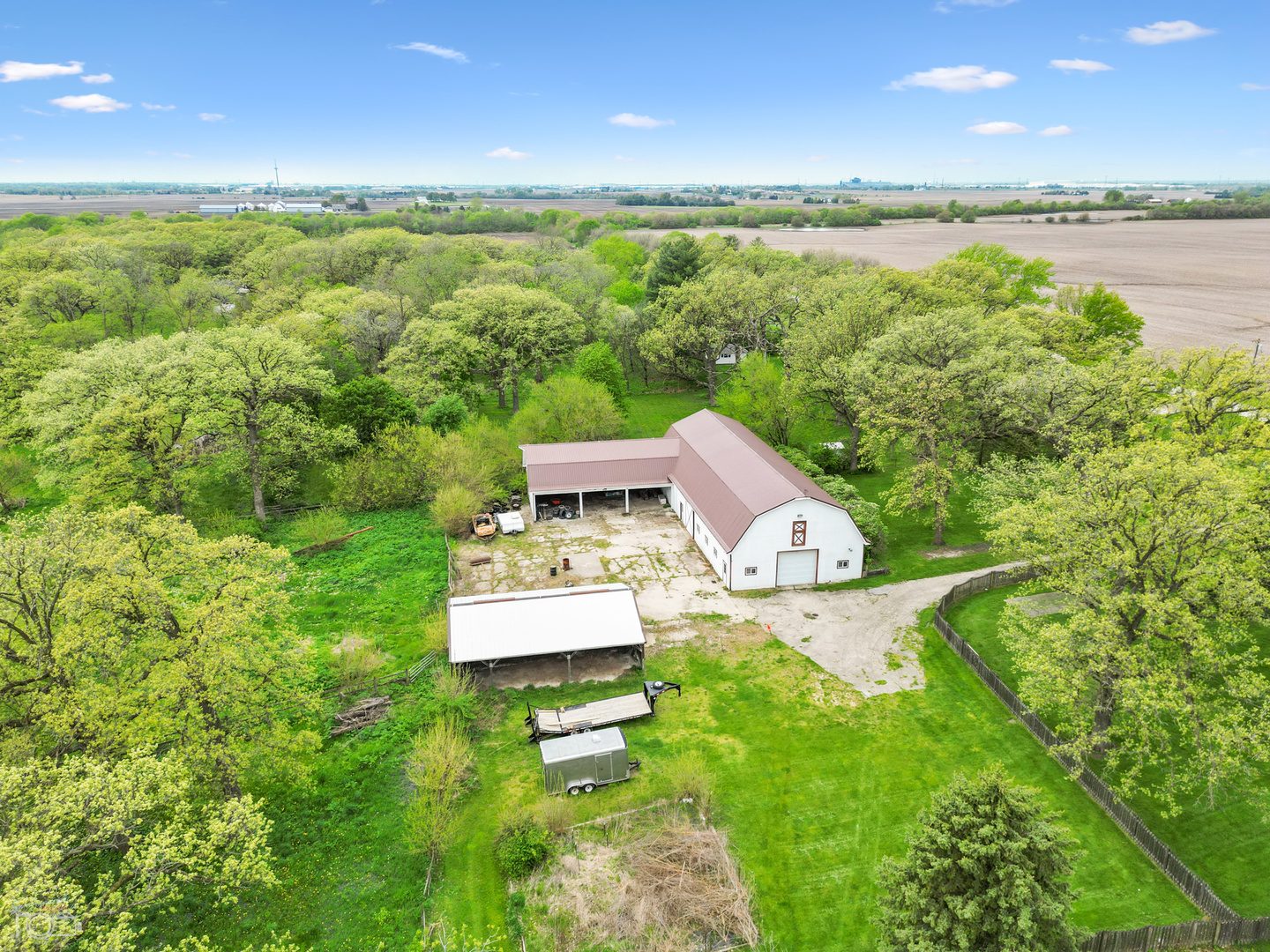 16015 West Baker Road Manhattan, IL 60442 - Photo 64 of 66 a view of a house with a big yard