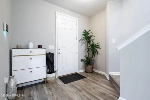 a room with storage and utility room