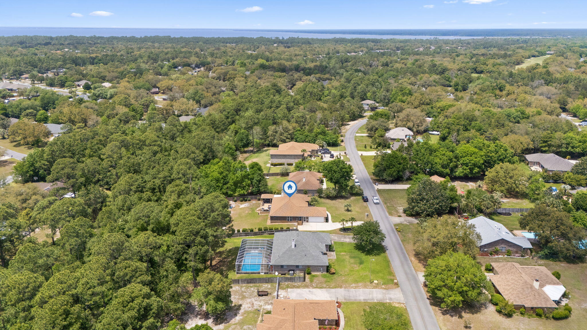 2519 Valley Road Navarre, FL 32566 - Photo 78 of 94 an aerial view of multiple house