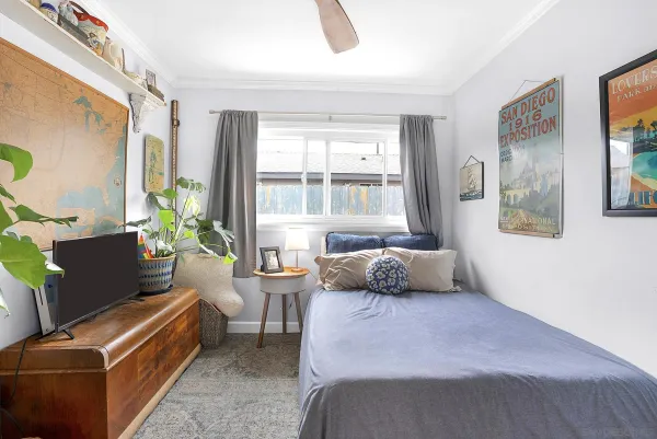 a view of front door with wooden floor