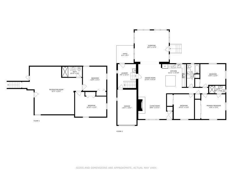 243 Old Tote Road Mountainside, NJ 07092 - Photo 40 of 42 a picture of floor plan
