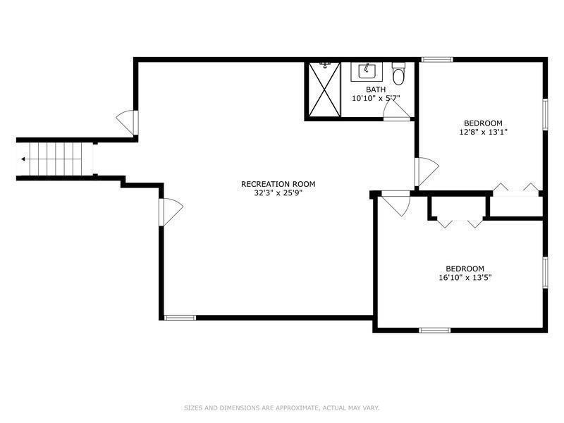 243 Old Tote Road Mountainside, NJ 07092 - Photo 42 of 42 a picture of a floor plan