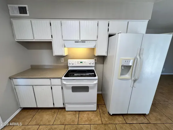 a kitchen with a stove