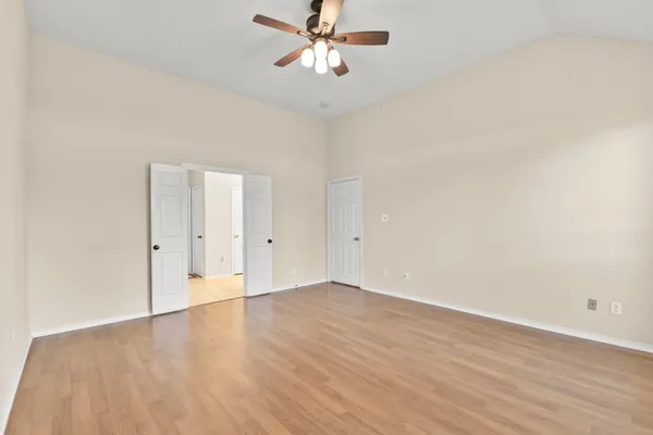 wooden floor in an empty room