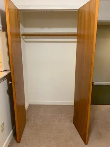a view of closet