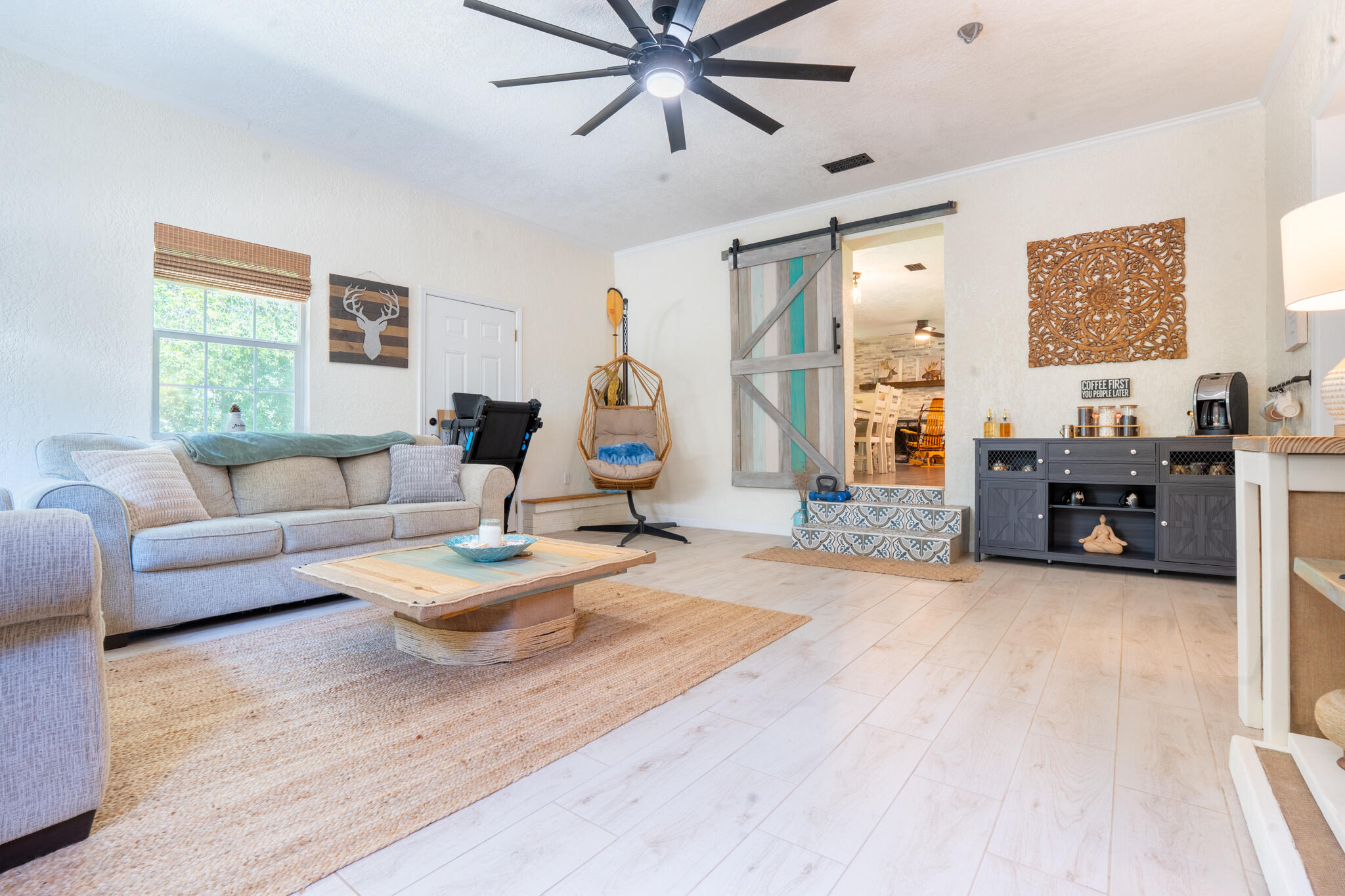 156 Lindberg Street Crestview, FL 32536 - Photo 10 of 25 a living room with furniture and a large window