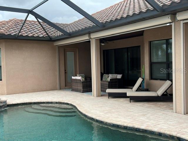 5528 Arnie Loop Lakewood Ranch, FL 34211 - Photo 21 of 59 a view of swimming pool with seating space
