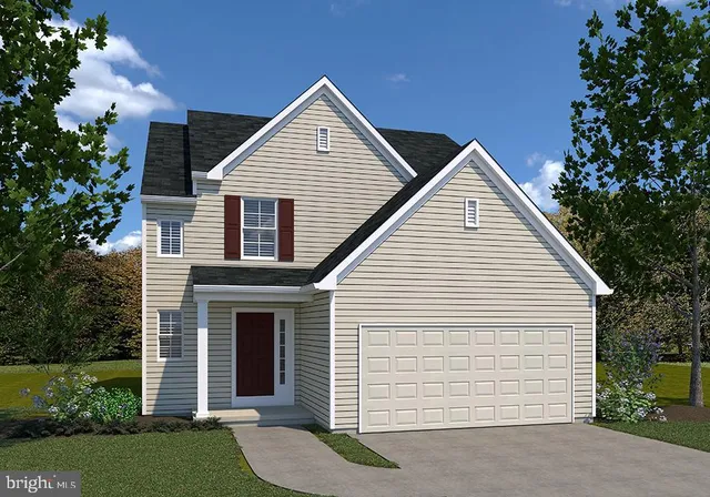 a view of a white house