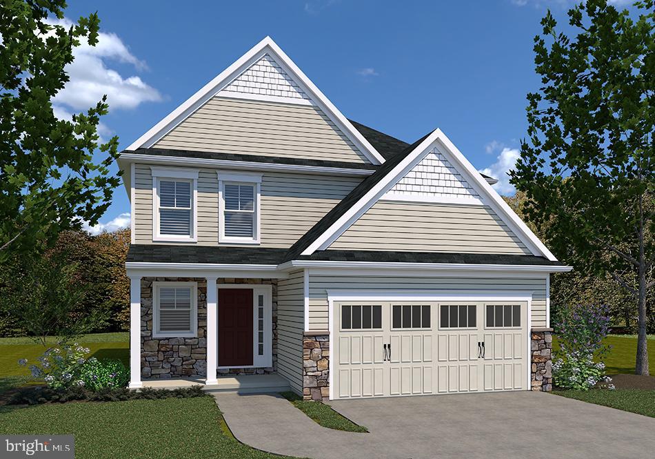 Jamestown Model At Eagles View York, PA 17406 - Photo 3 of 4 front view of a house