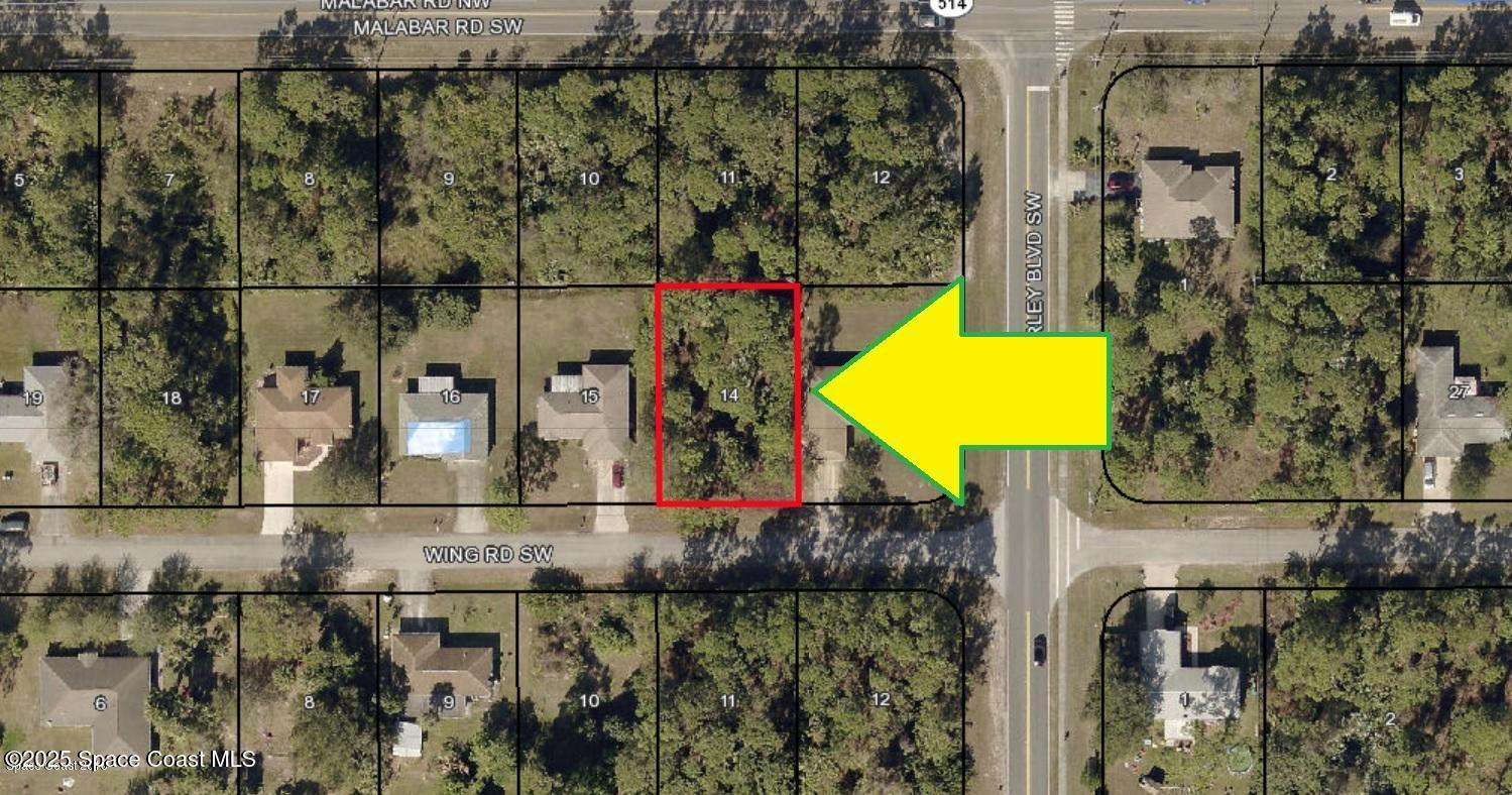 1311 Wing Road Southwest Palm Bay, FL 32908 - Photo 1 of 2 Vacant Lot