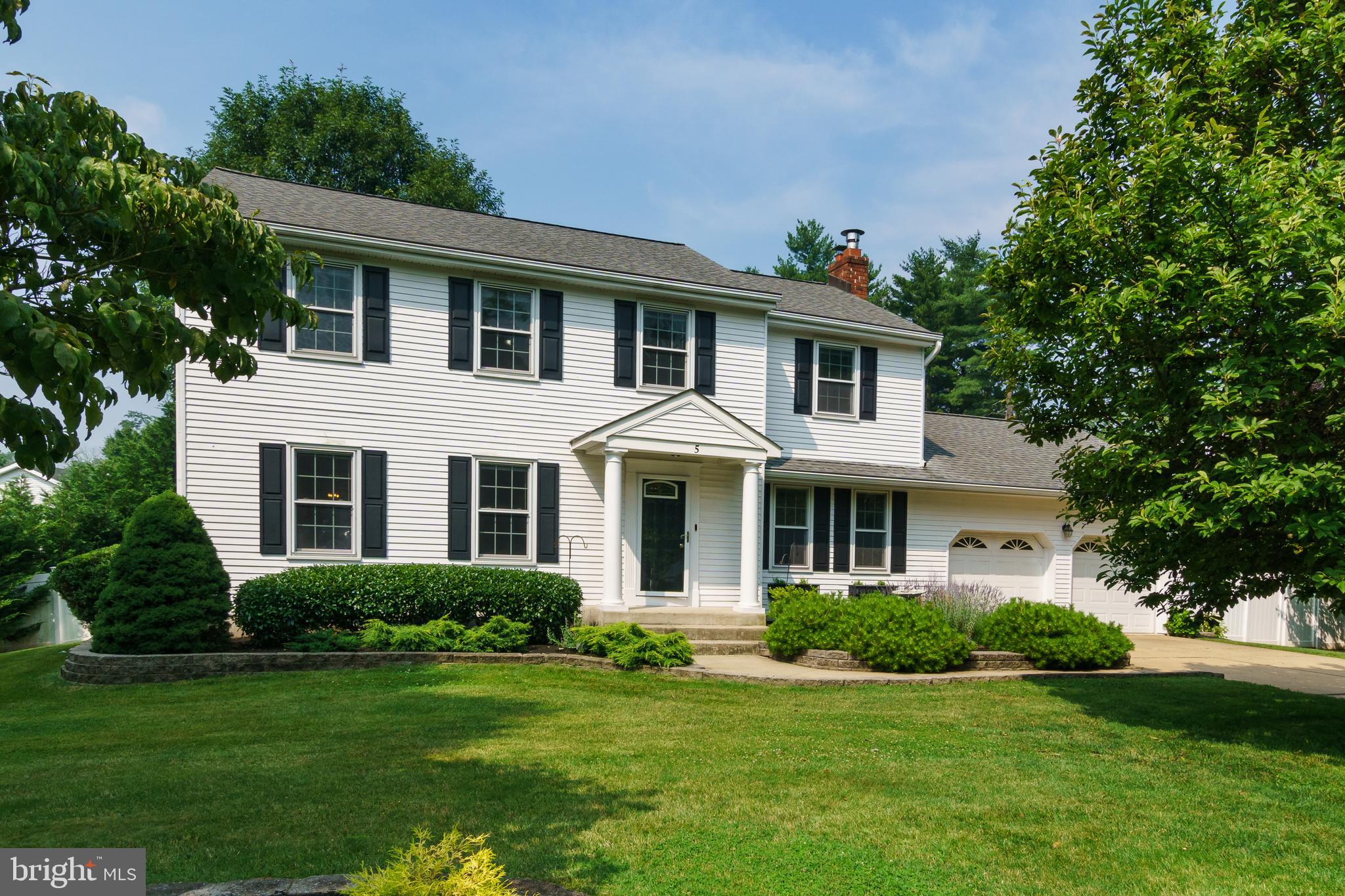 5 Sandy Lane Ewing, NJ 08628 - Photo 36 of 37 Front with double wide driveway