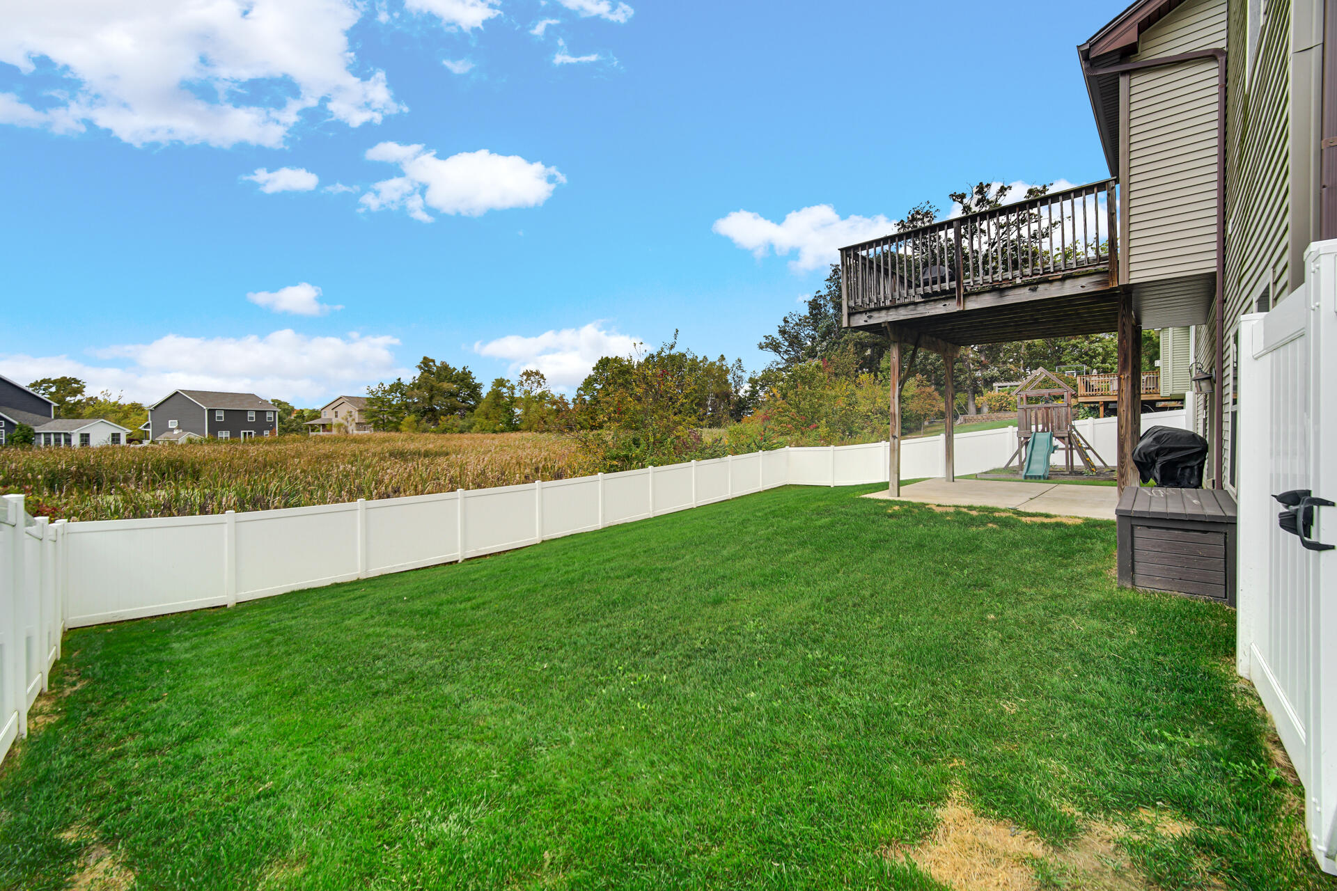 12566 Massachusetts Street Crown Point, IN 46307 - Photo 27 of 30 a view of an house with backyard and garden
