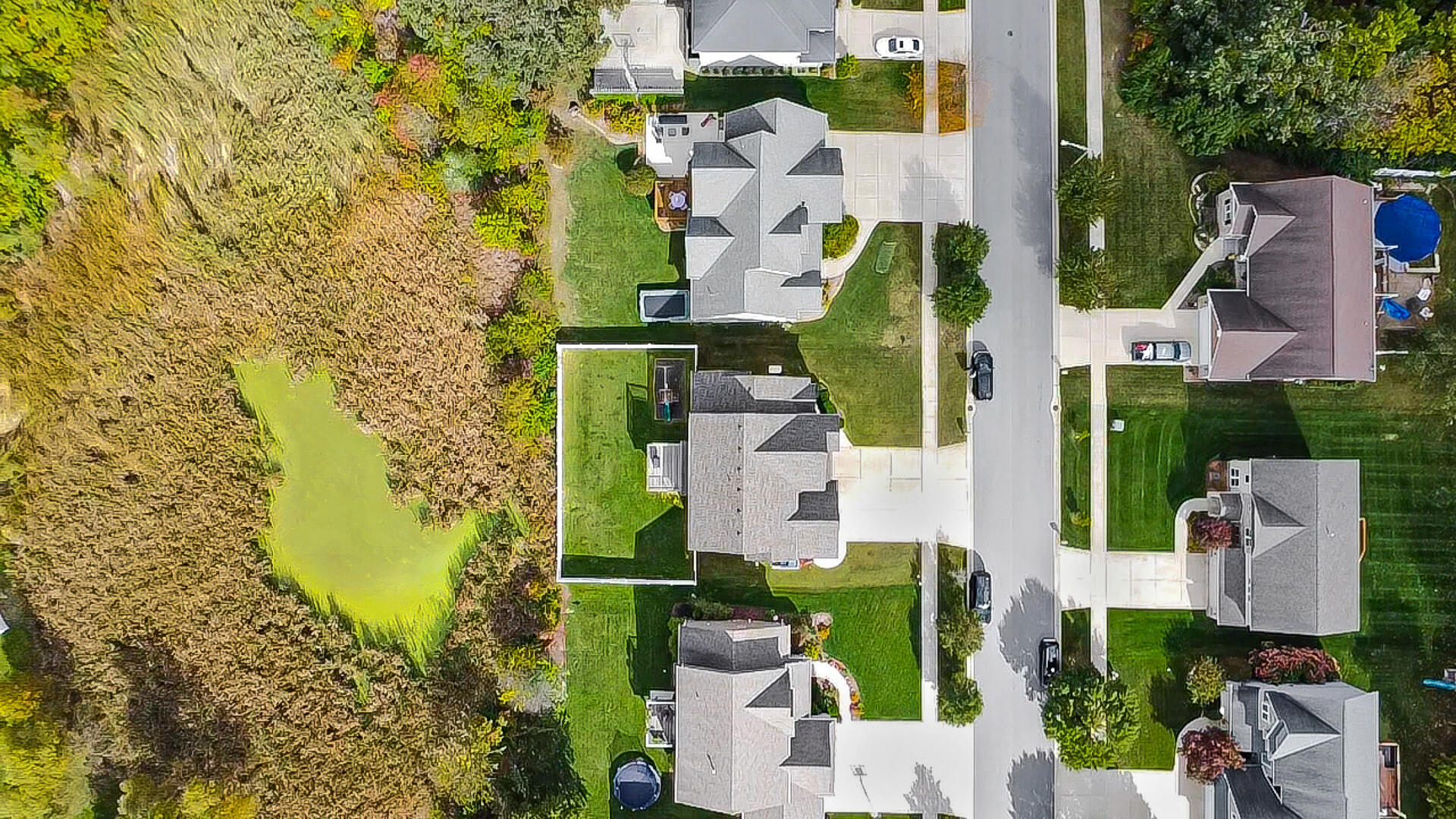 12566 Massachusetts Street Crown Point, IN 46307 - Photo 29 of 30 an aerial view of residential houses with outdoor space