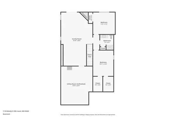 $397,000 | 1118 Melody Court Northwest, Isanti, MN 55040