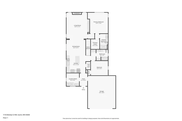 $397,000 | 1118 Melody Court Northwest, Isanti, MN 55040