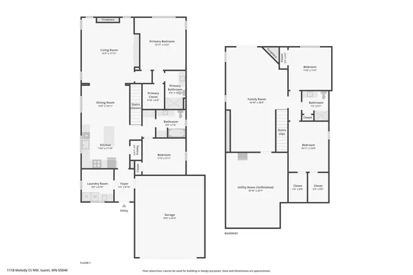 $397,000 | 1118 Melody Court Northwest, Isanti, MN 55040