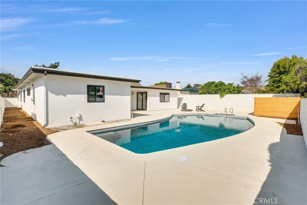 13682 Carroll Way Tustin, CA 92780 - Photo 49 of 51 a swimming pool with outdoor seating and yard