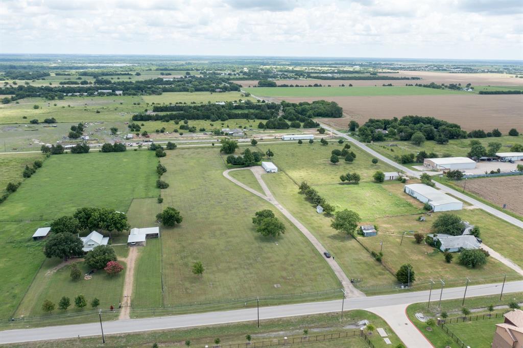 334 South Goode Road Wilmer, TX 75172 - Photo 10 of 14 Aerial view of property's location featuring rural landscape and a pastoral area