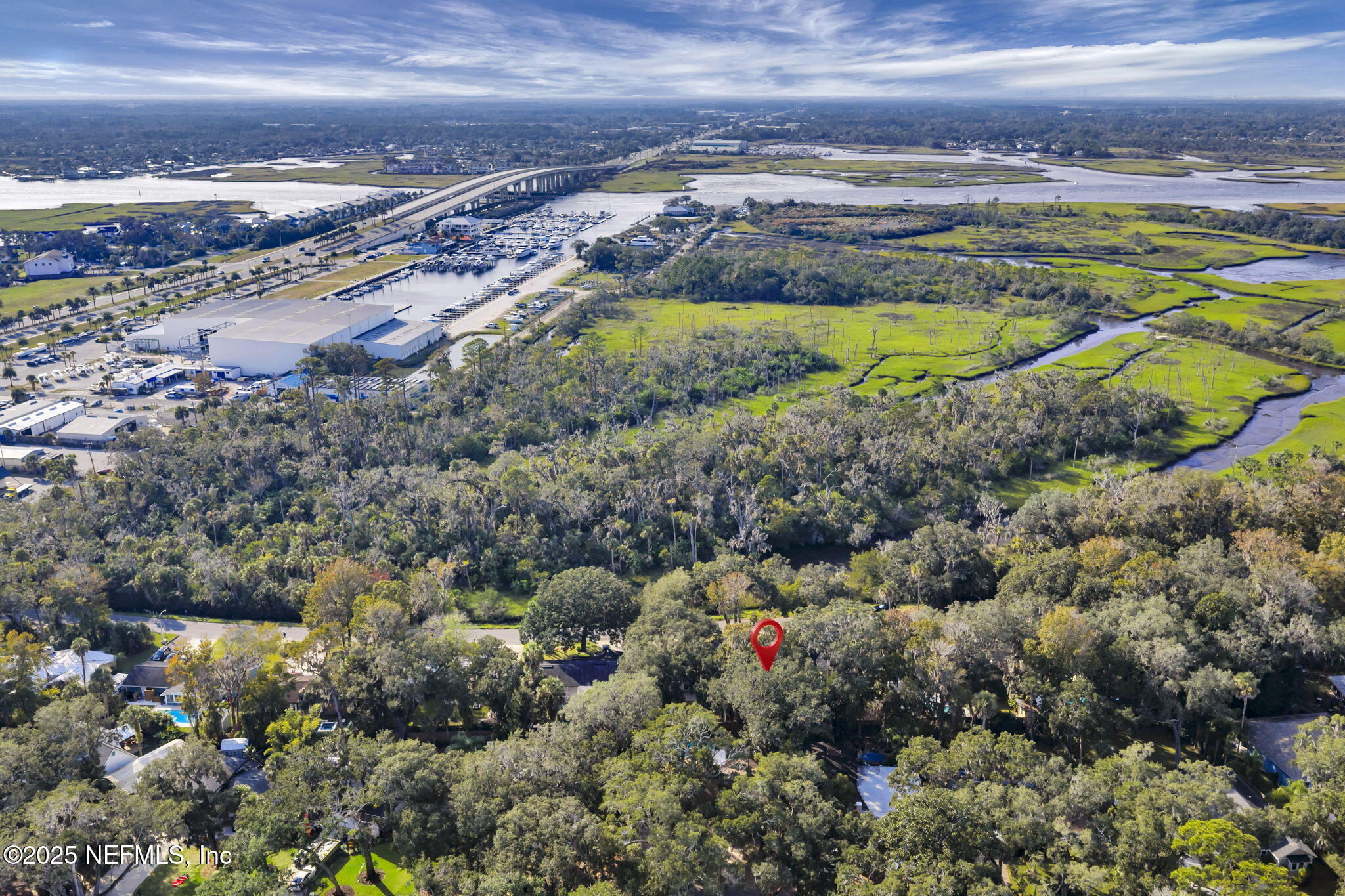 431 19th Street North Jacksonville Beach, FL 32250 - Photo 43 of 53 a view of a water with a yard