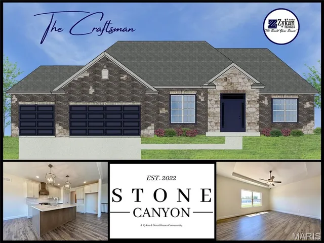 $472,000 | 1 Craftsman @ Stone Canyon, Foristell, MO 63348