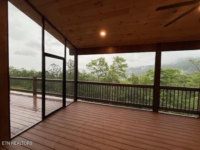 1841 Pinestand Rdg Way Sevierville, TN 37862 - Photo 10 of 23 a view of balcony with wooden floor