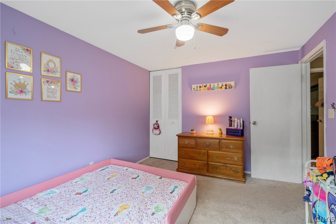 4346 Old Meadow Road Clay, NY 13041 - Photo 16 of 33 A bi-fold closet is shown here in the corner, and