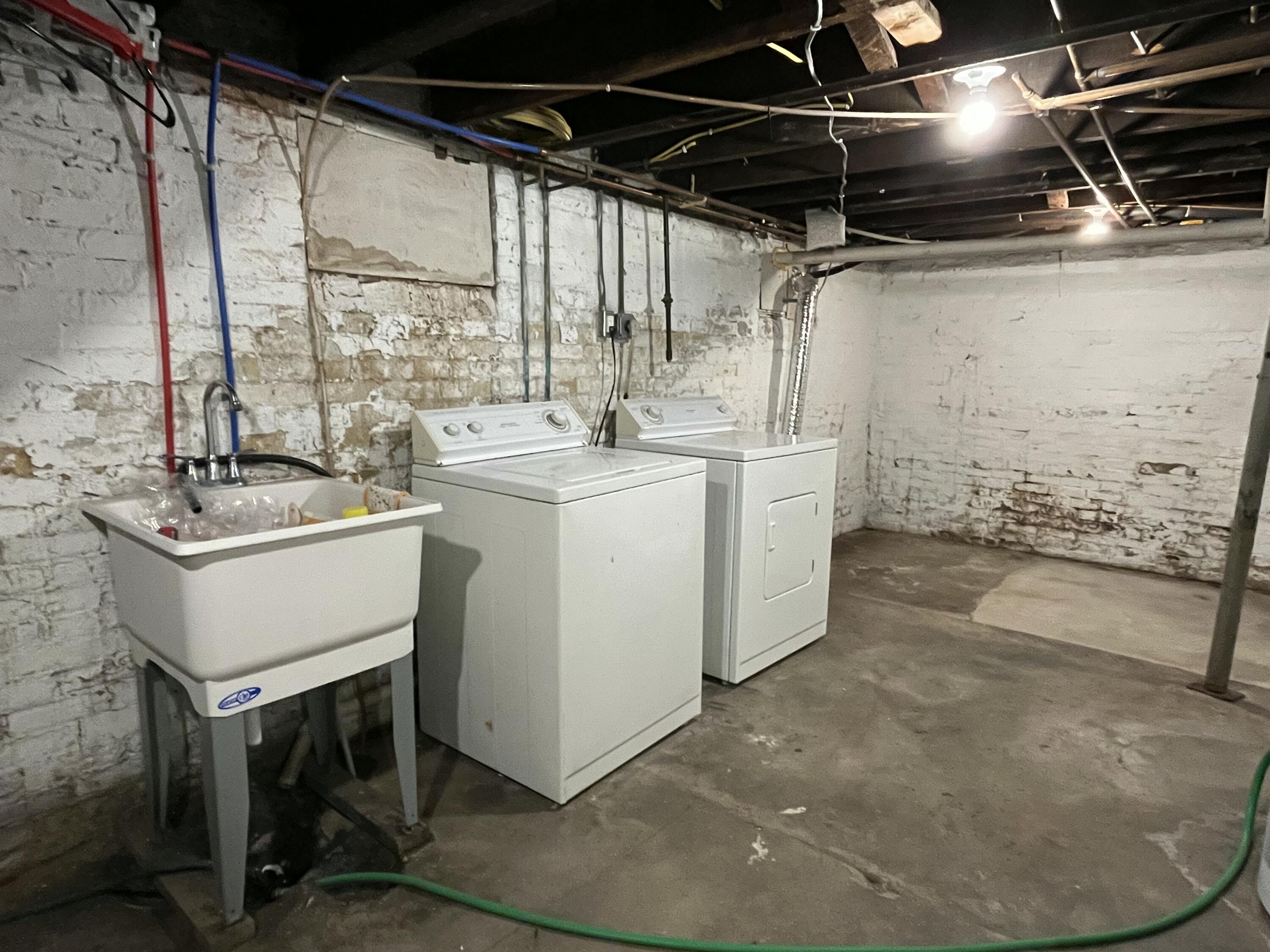 924 North 8th Street Manitowoc, WI 54220 - Photo 31 of 32 Basement Laundry