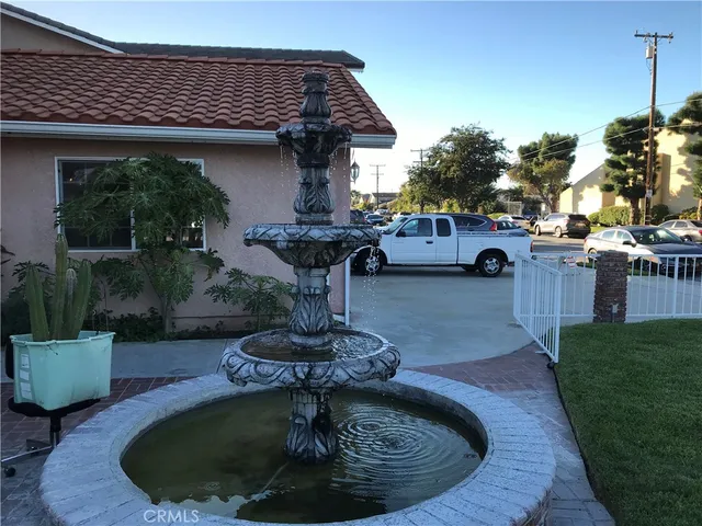 a view of room with window and elevator