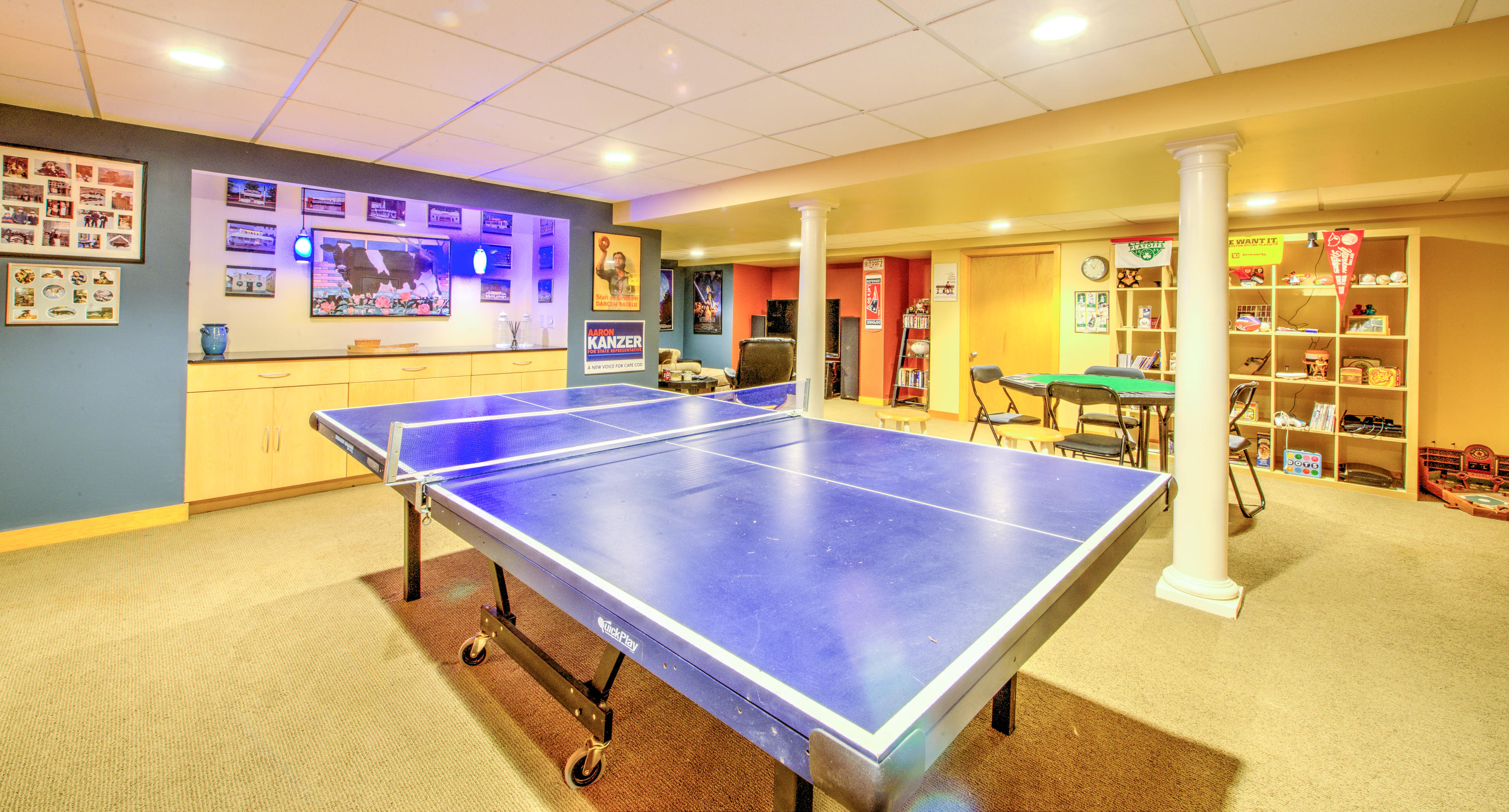 48 Crystal Ridge Road Marstons Mills, MA 02648 - Photo 21 of 26 a room with pool table and large windows