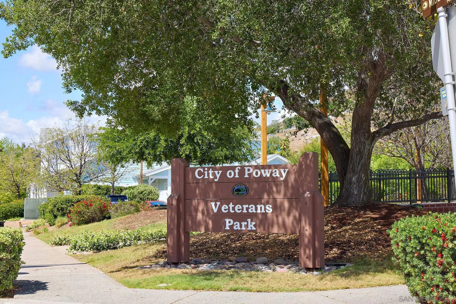 13826 Midland Road Poway, CA 92064 - Photo 32 of 38 a sign on the side of a road