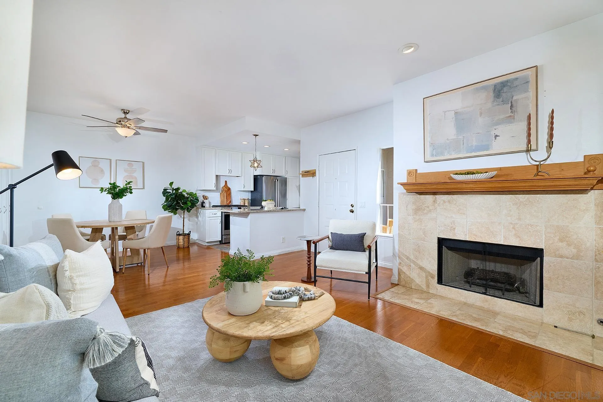 13826 Midland Road Poway, CA 92064 - Photo 7 of 38 a living room with furniture and a fireplace