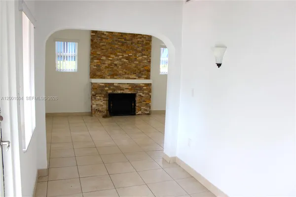 a view of a livingroom with furniture
