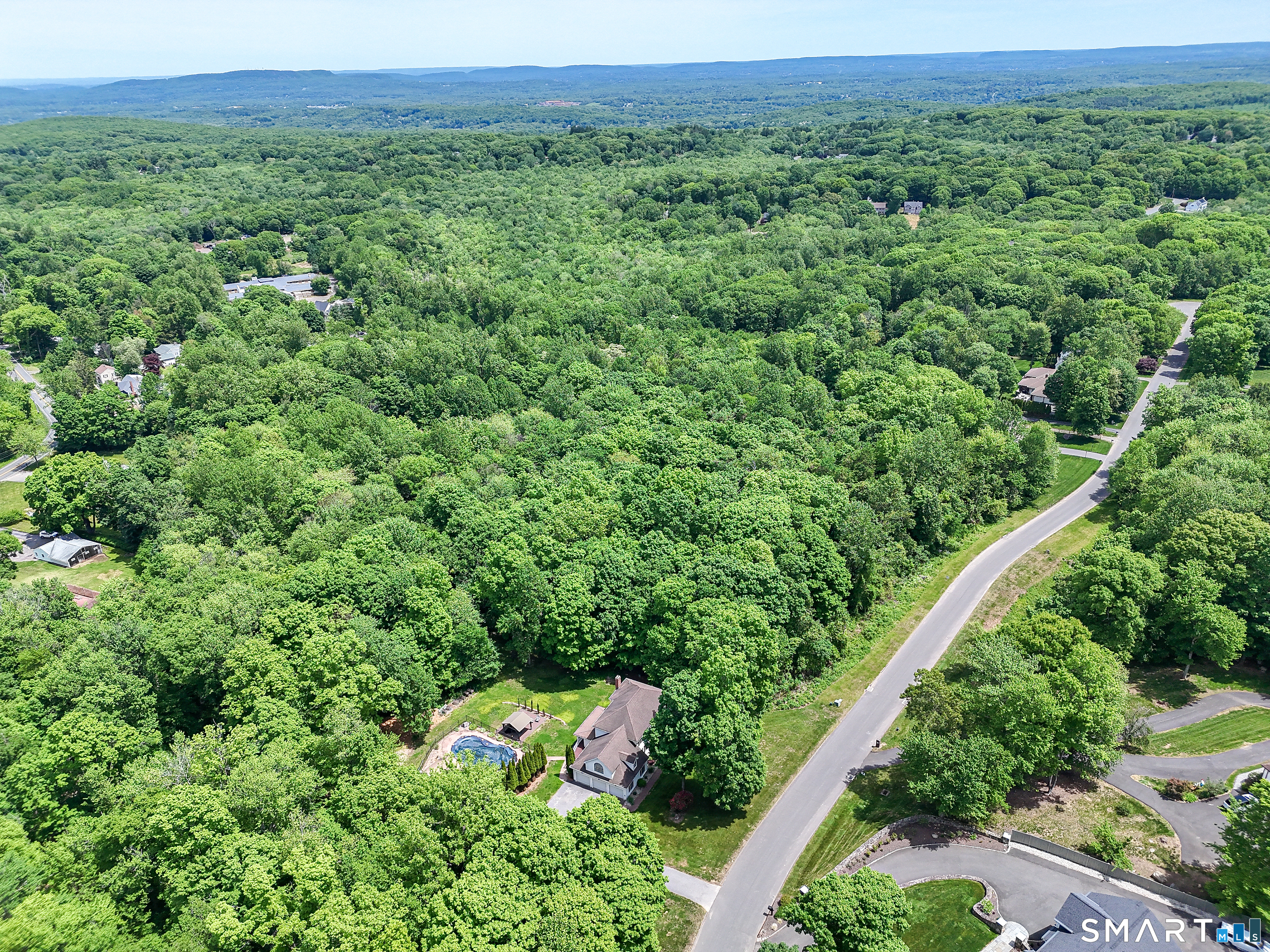 7 Holley Lane Prospect, CT 06712 - Photo 22 of 30 an aerial view of a house with a yard