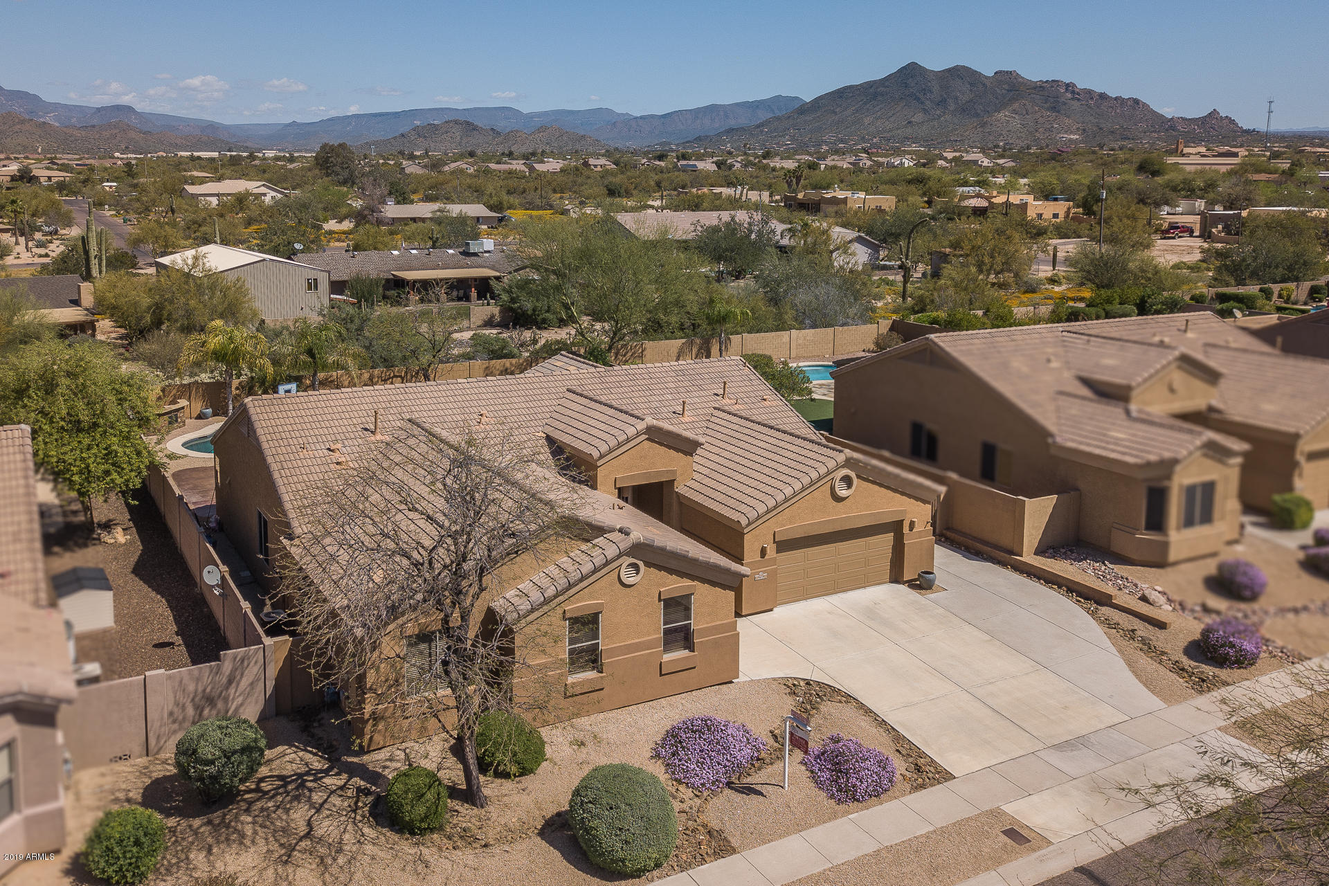4724 East Sleepy Ranch Road Cave Creek, AZ 85331 - Photo 37 of 38 33) FRONT AERIAL