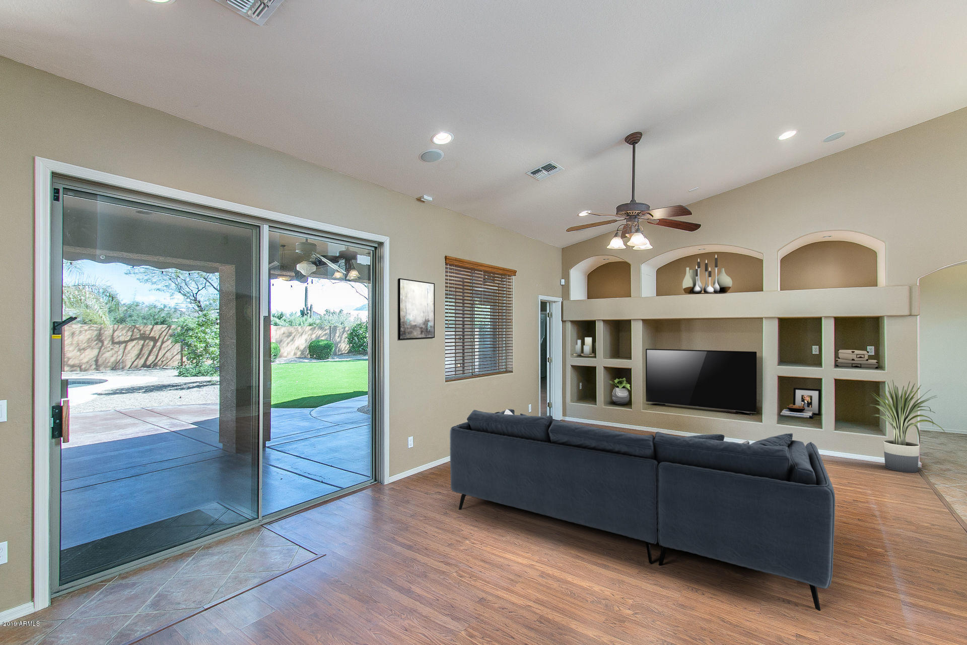 4724 East Sleepy Ranch Road Cave Creek, AZ 85331 - Photo 9 of 38 6a) GREAT ROOM - STAGED