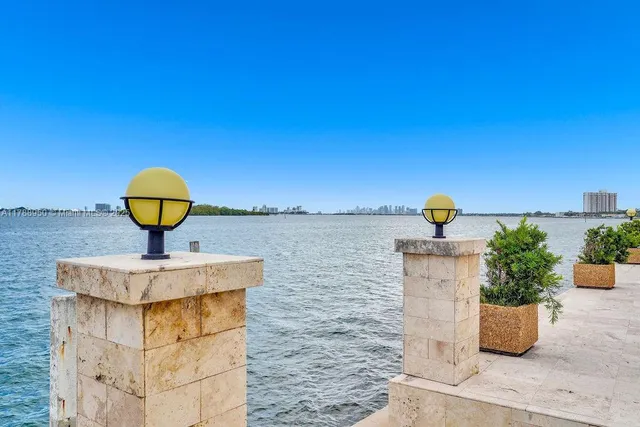 a view of outdoor space and ocean view