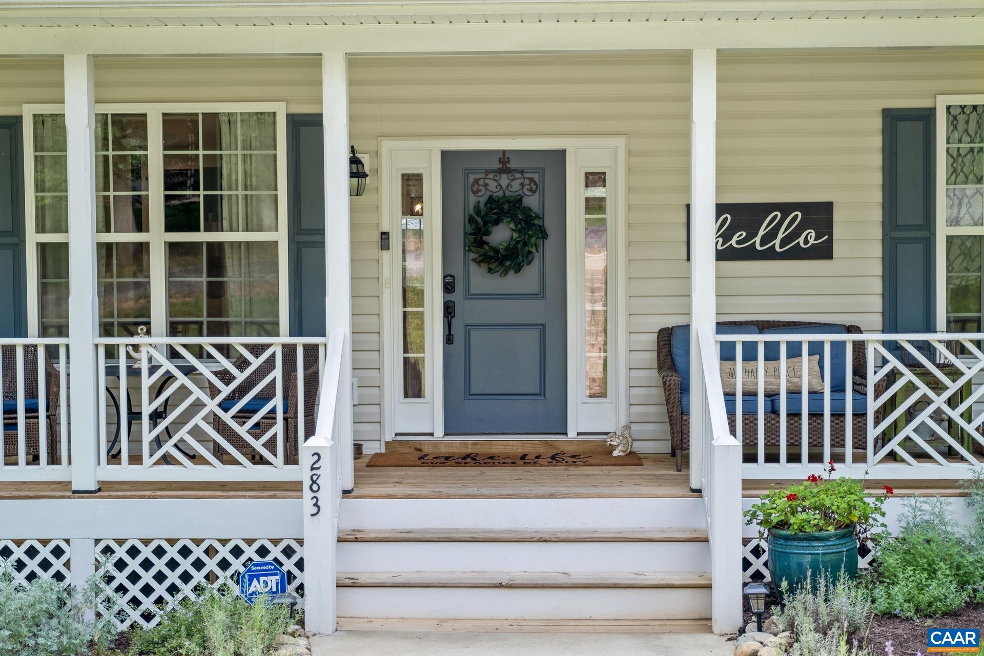 283 Logtrac Road Stanardsville, VA 22973 - Photo 5 of 49 a front view of a house with a window