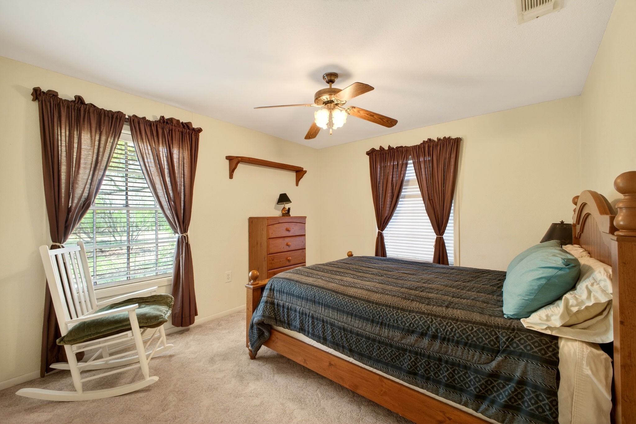 212 Halstedt Road La Grange, TX 78945 - Photo 18 of 40 a bedroom with a bed and a window
