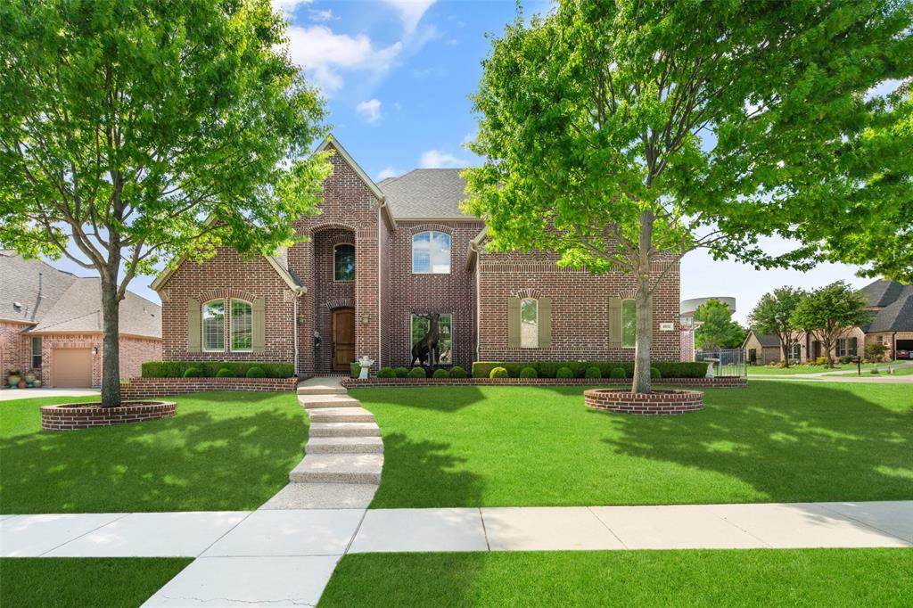 1031 Fox Bend Way Prosper, TX 75078 - Photo 40 of 40 a front view of a house with a yard
