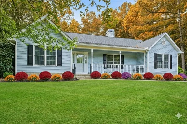 a view of outdoor space yard and hall