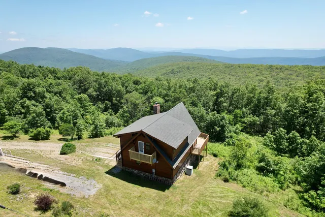 a view of an outdoor space and a yard