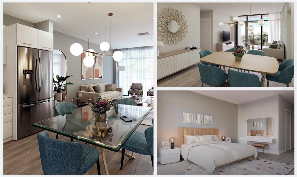 3101 Old Archer Road, Unit 503 Gainesville, FL 32608 - Photo 2 of 12 a living room with stainless steel appliances kitchen island granite countertop furniture and a refrigerator