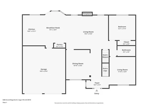 $675,000 | 6385 Grand Magnolia Drive Northeast, Sugar Hill, GA 30518