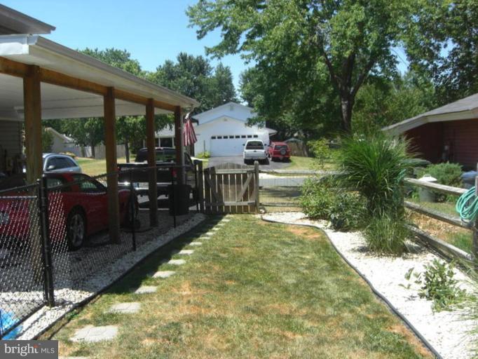 Side Yard by Carport