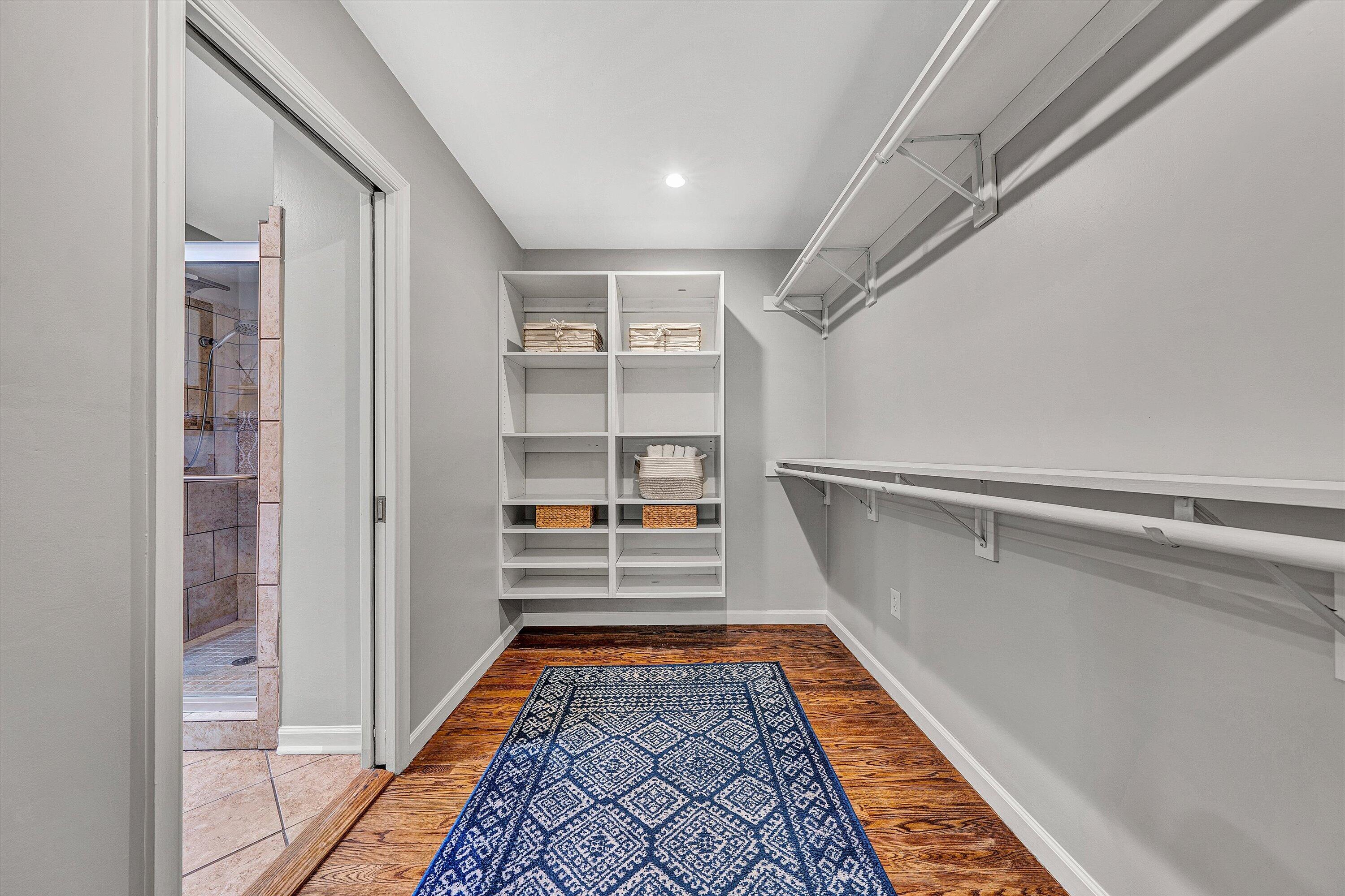 3259 Rasmont Road Roanoke, VA 24018 - Photo 16 of 36 a view of closet area with empty racks