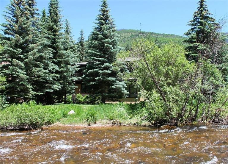3964 Big Horn Road, Unit B Vail, CO 81657 - Photo 3 of 19 Back Exterior (July 4th)