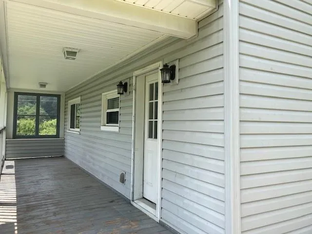 a view of entrance door of the house