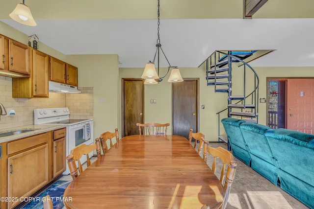 a bedroom with a bed and lamps