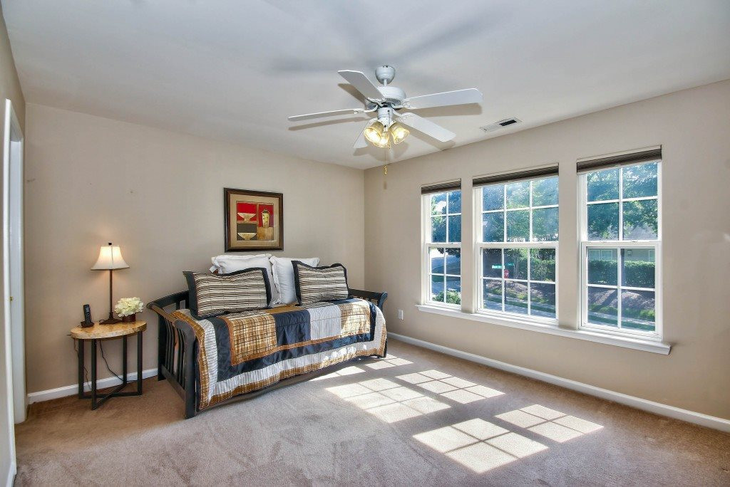 7725 Monte Alto Drive Raleigh, NC 27613 - Photo 21 of 25 Neutral colors to make this room your own. All of the bedrooms include very large closets for additional storage. Bedroom
